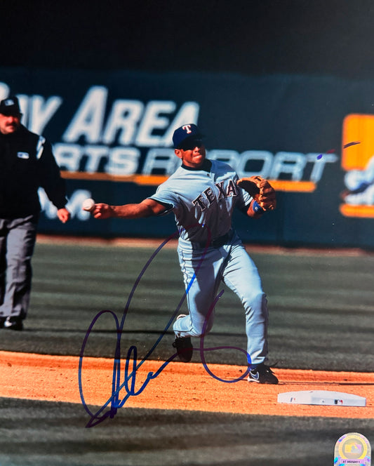 Alex Rodriguez Texas Autographed Photo 8x10 MLB Authentication