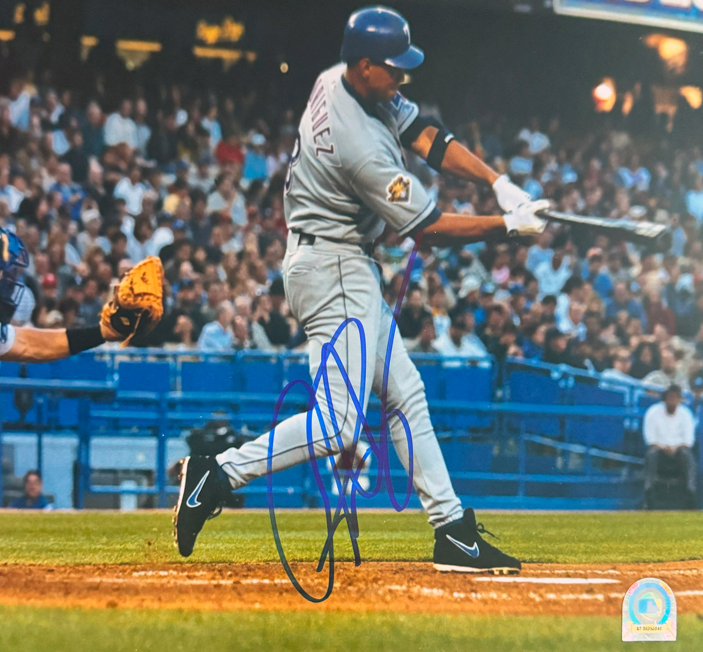 Alex Rodriguez Texas Autographed Photo 8x10 MLB Authentication