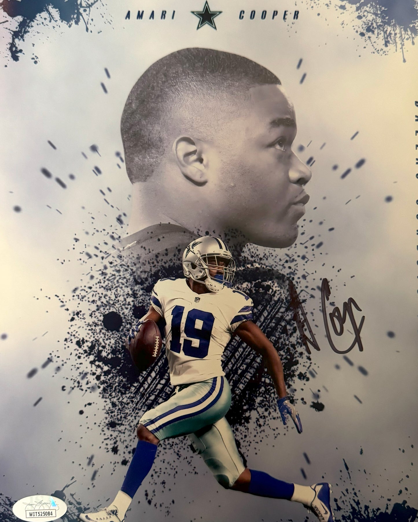 Amari Cooper Dallas Autographed Photo 8x10 JSA