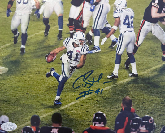 Antoine Bethea Indianapolis Signed 8x10 Autographed Photo JSA