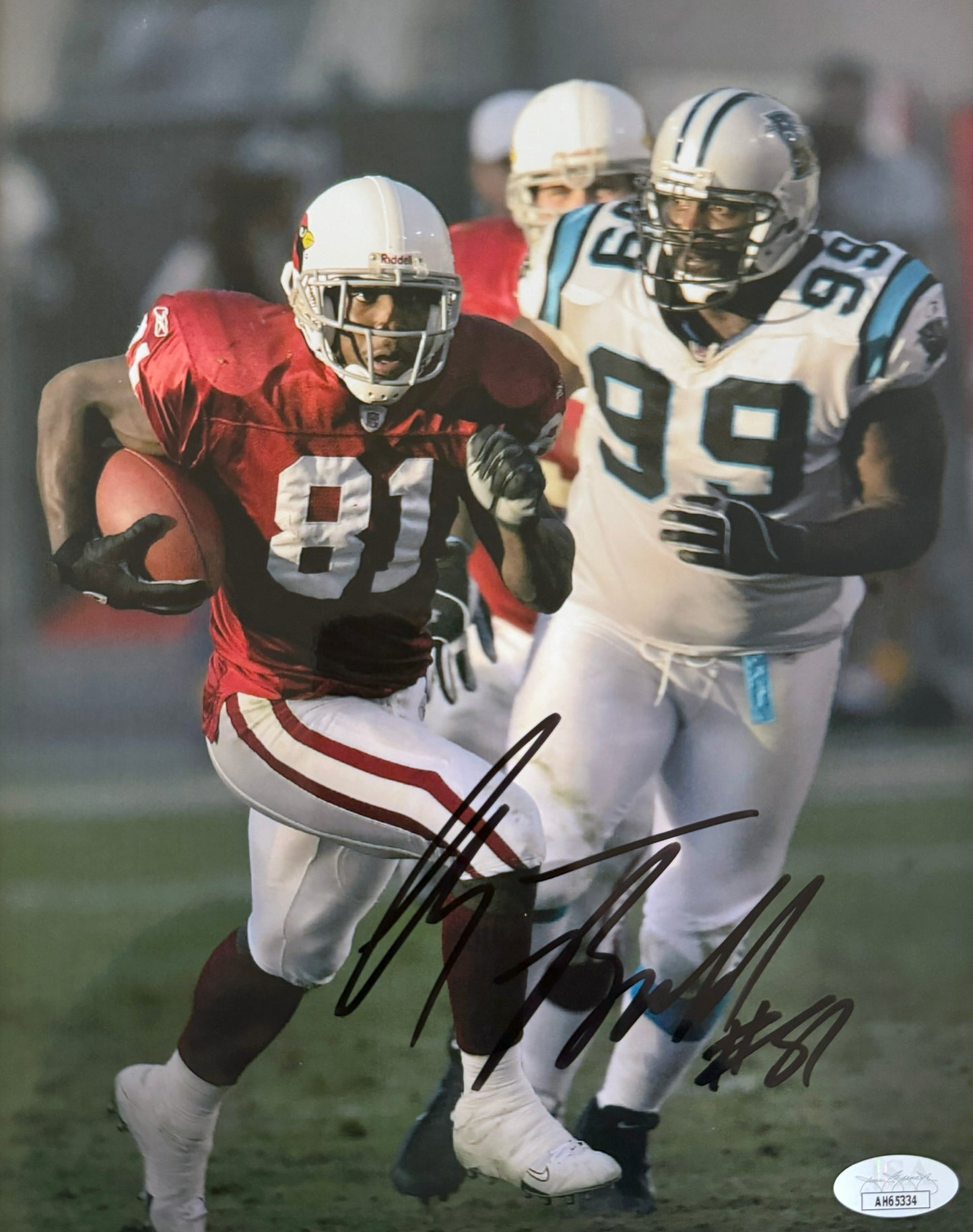 Anquan Boldin Arizona Signed 8x10 Autographed Photo JSA