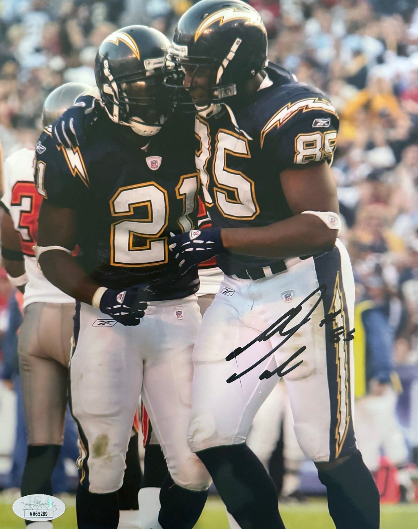 Antonio Gates Los Angeles Signed 8x10 Autographed Photo JSA