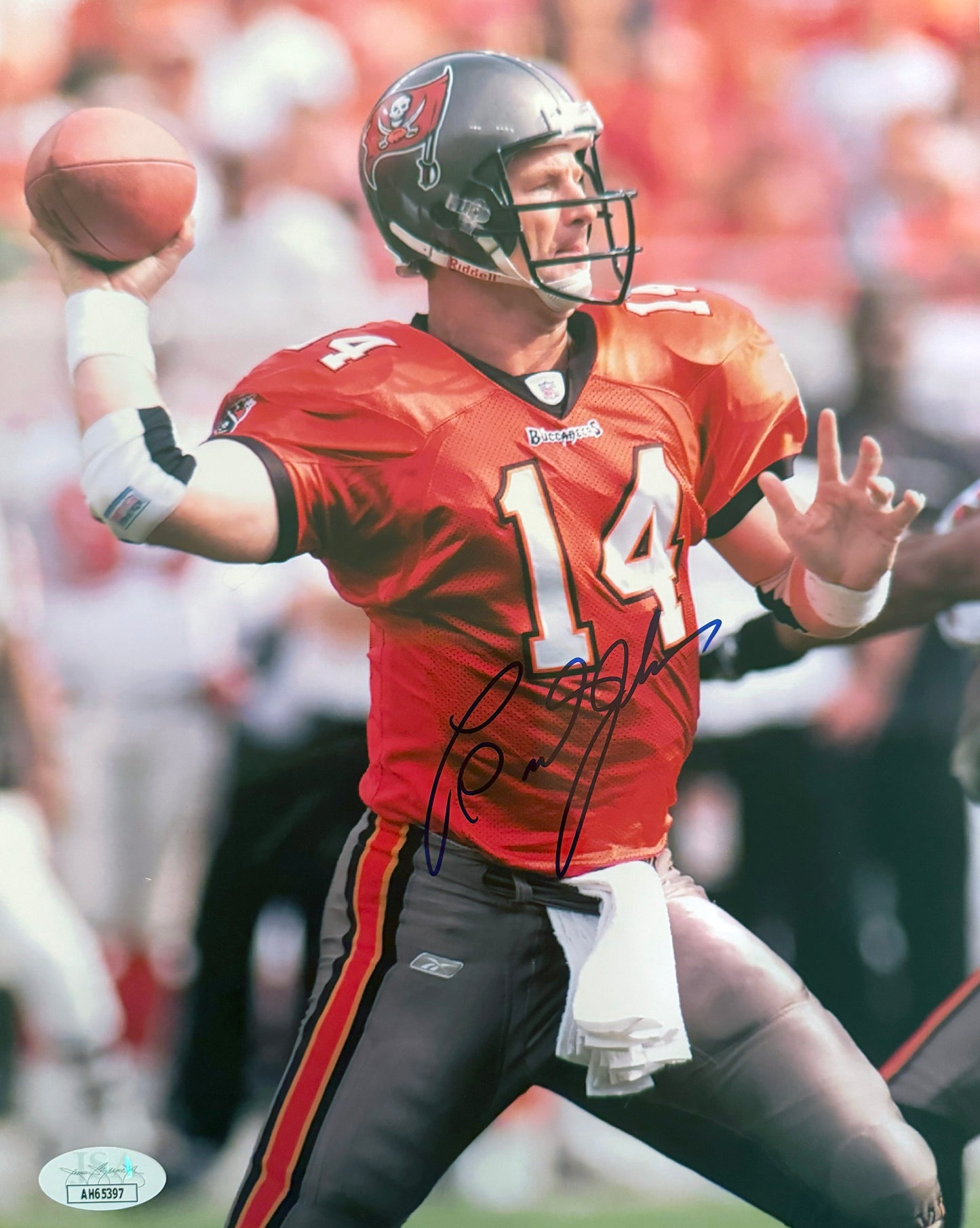 Brad Johnson Tampa Bay Signed 8x10 Autographed Photo JSA