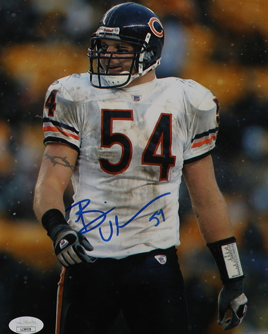 Brian Urlacher Chicago Autographed Photo 8x10 JSA