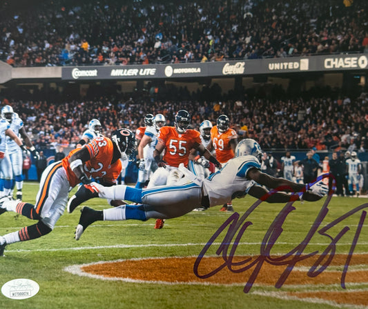 Calvin Johnson Detroit Autographed Photo 8x10 JSA