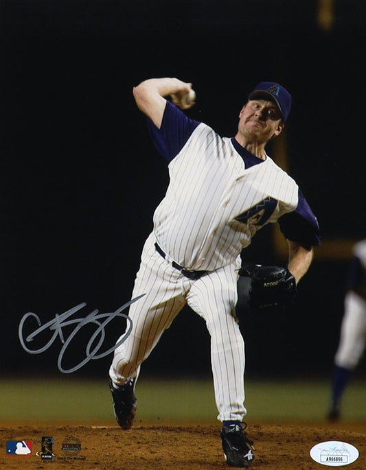 Curt Schillings Arizona Autographed Photo 8x10 MLB Authentication