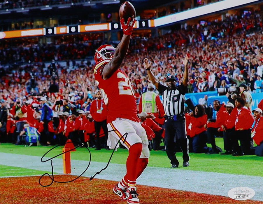 Damien Williams Kansas City Autographed Photo 8x10 JSA