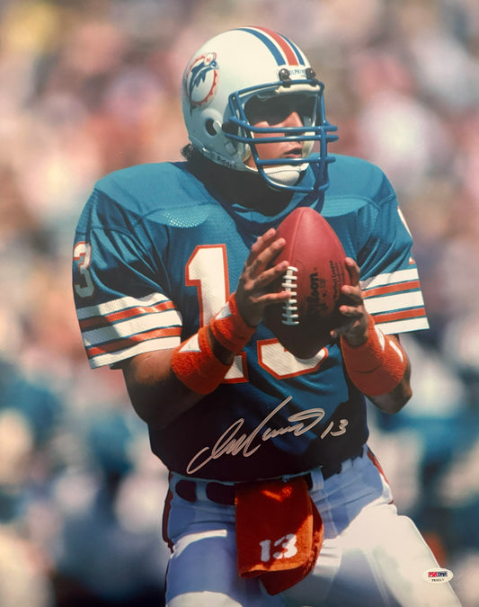 Dan Marino Signed 16x20 Miami Autographed Photograph JSA