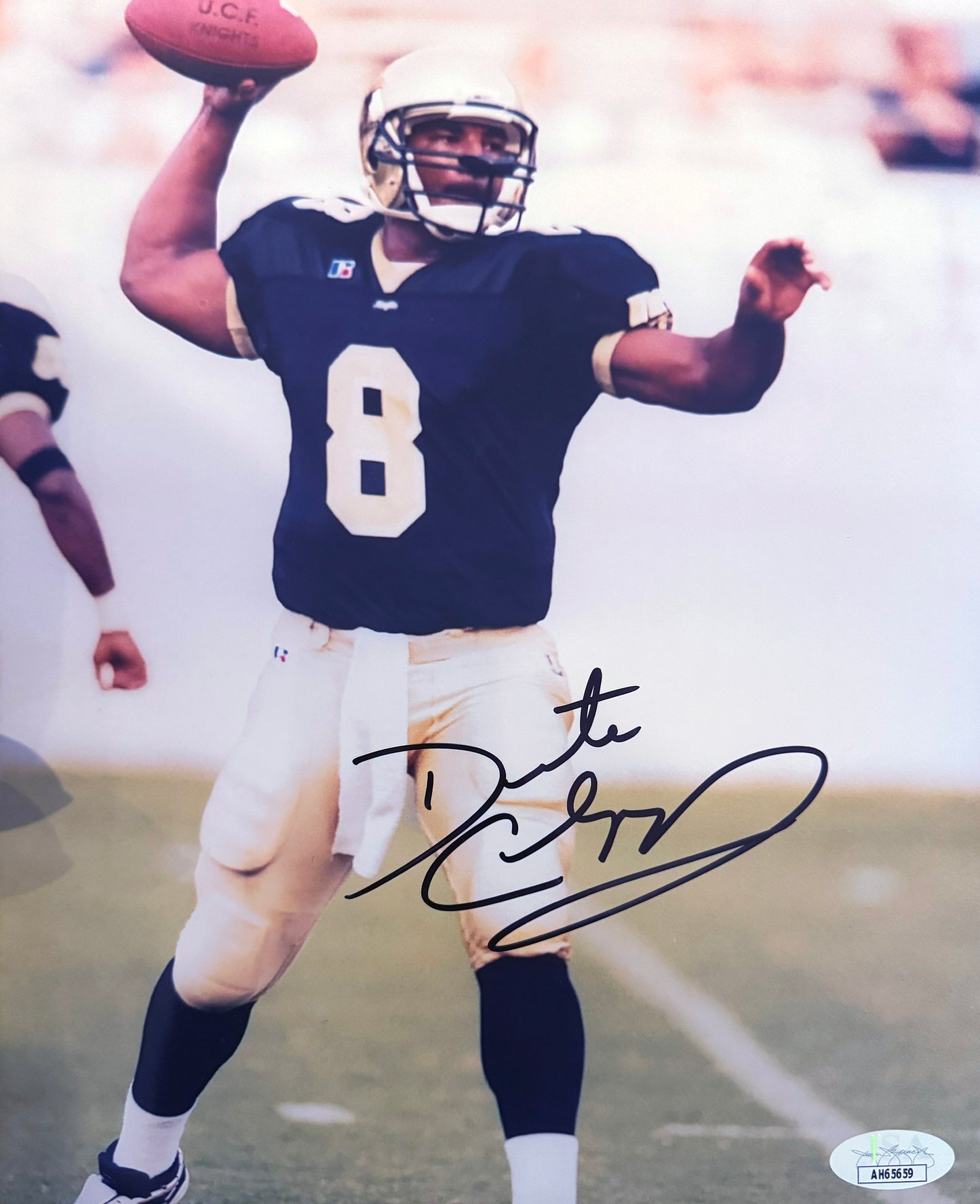 Daunte Culpepper UCF Autographed Photo 8x10 JSA