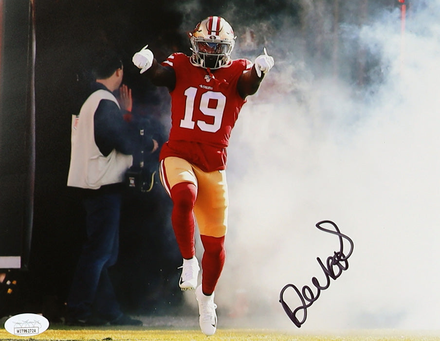 Deebo Samuels San Francisco Autographed Photo 8x10 JSA