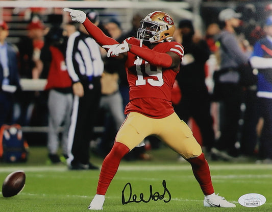 Deebo Samuels San Francisco Autographed Photo 8x10 JSA