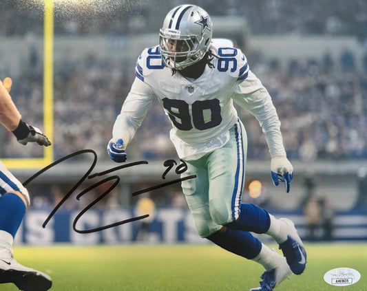 Demarcus Lawrence Cowboys Autographed Photo 8x10 JSA