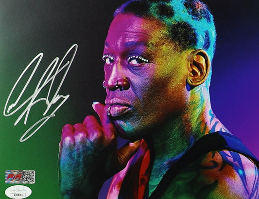 Dennis Rodman Chicago Autographed Photo 8x10 PIA