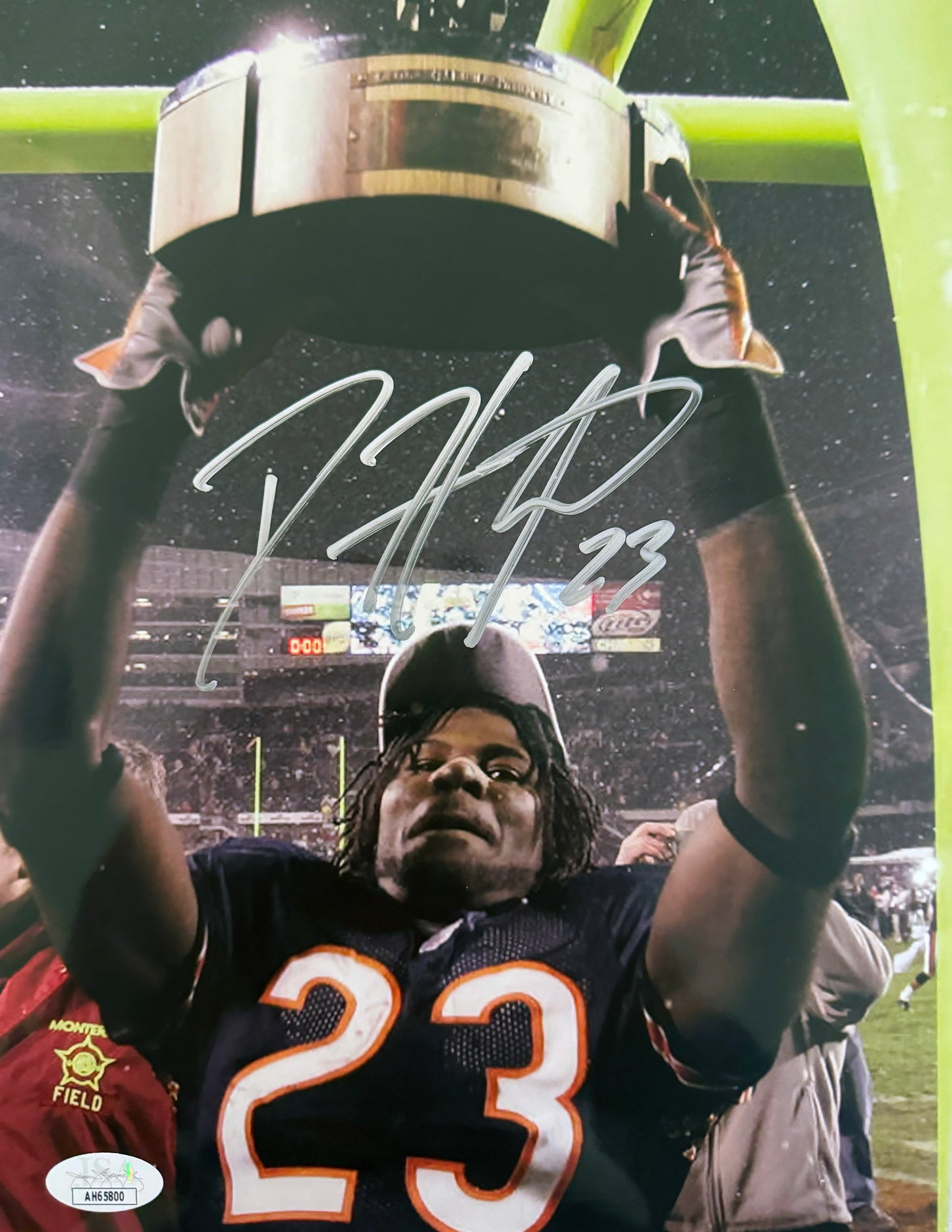 Devin Hester Chicago 8x10 Autographed Photo JSA