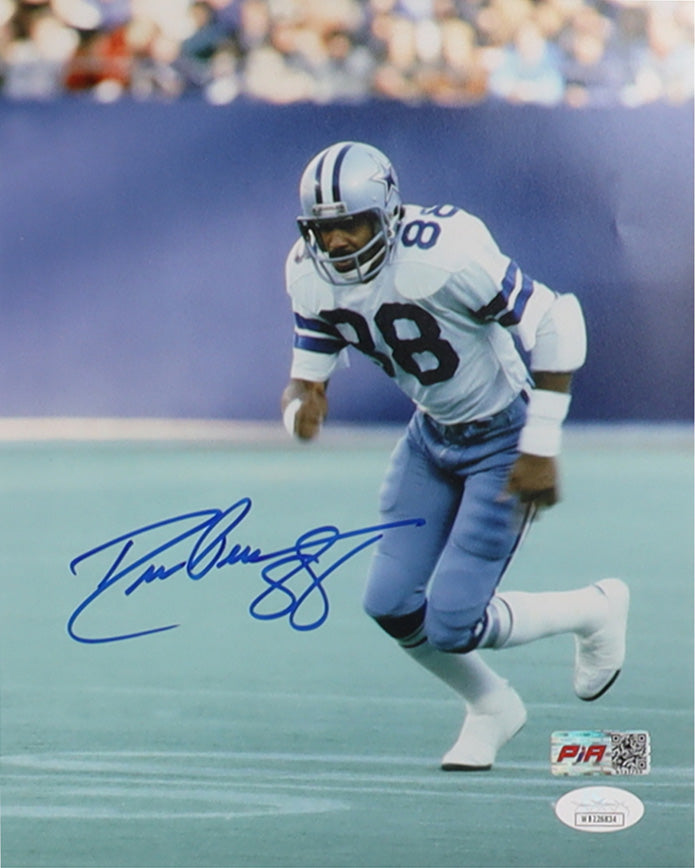 Drew Pearson Cowboys Autographed Photo 8x10 PIA