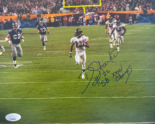 Duane Starks Baltimore Autographed Photo 8x10 JSA