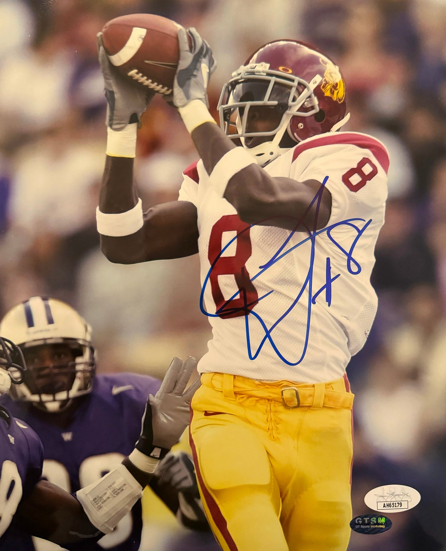 Dwayne Jarrett USC 8x10 Autographed Photo JSA