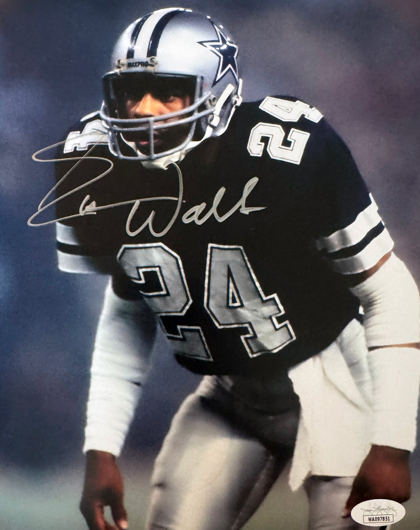 Everson Walls Dallas Autographed Photo 8x10 JSA