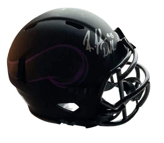 Josh Dobbs Minnesota Eclipse Signed Mini Football Helmet (PIA/JSA)