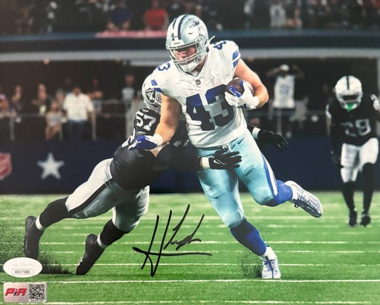 Hunter Luepke Dallas Autographed Photo 8x10 PIA