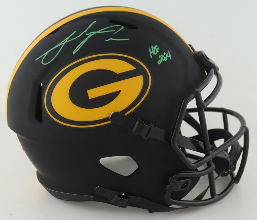 Julius Peppers Green Bay Full Size Eclipse Football Helmet (JSA & PIA)