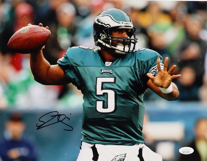 Donovan McNabb Signed 11x14 Philadelphia Autographed Photograph JSA