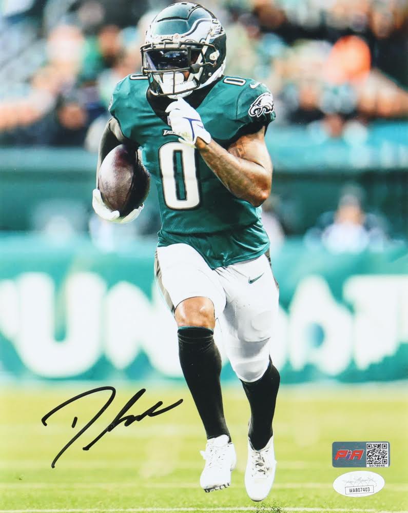 D’andre swift Signed 11x14 Philadelphia Autographed Photograph PIA