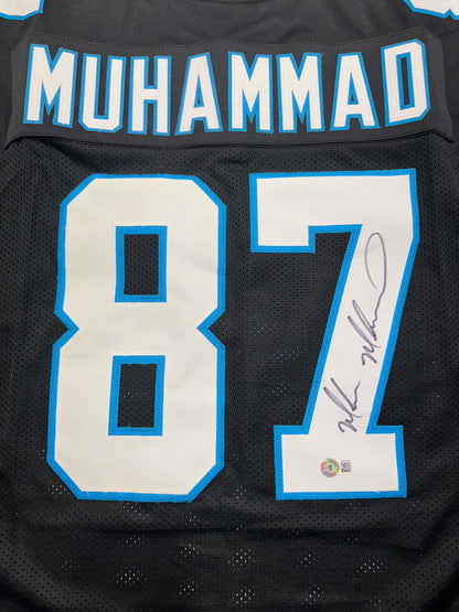 Muhsin Muhammad  Custom Carolina Autographed Football Jersey (PIA/JSA)