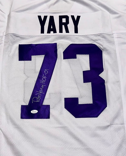 Ron Yary Custom Autographed Football Jersey (JSA)