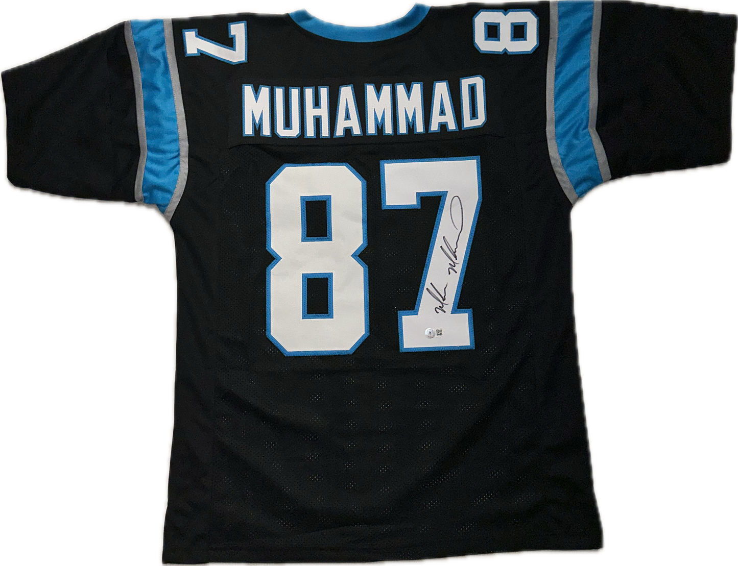 Muhsin Muhammad  Custom Carolina Autographed Football Jersey (PIA/JSA)