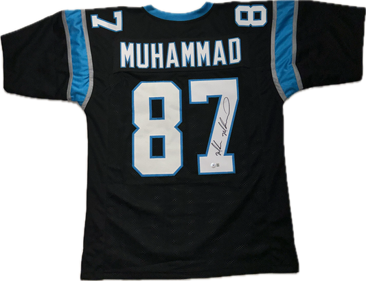 Muhsin Muhammad  Custom Carolina Autographed Football Jersey (PIA/JSA)