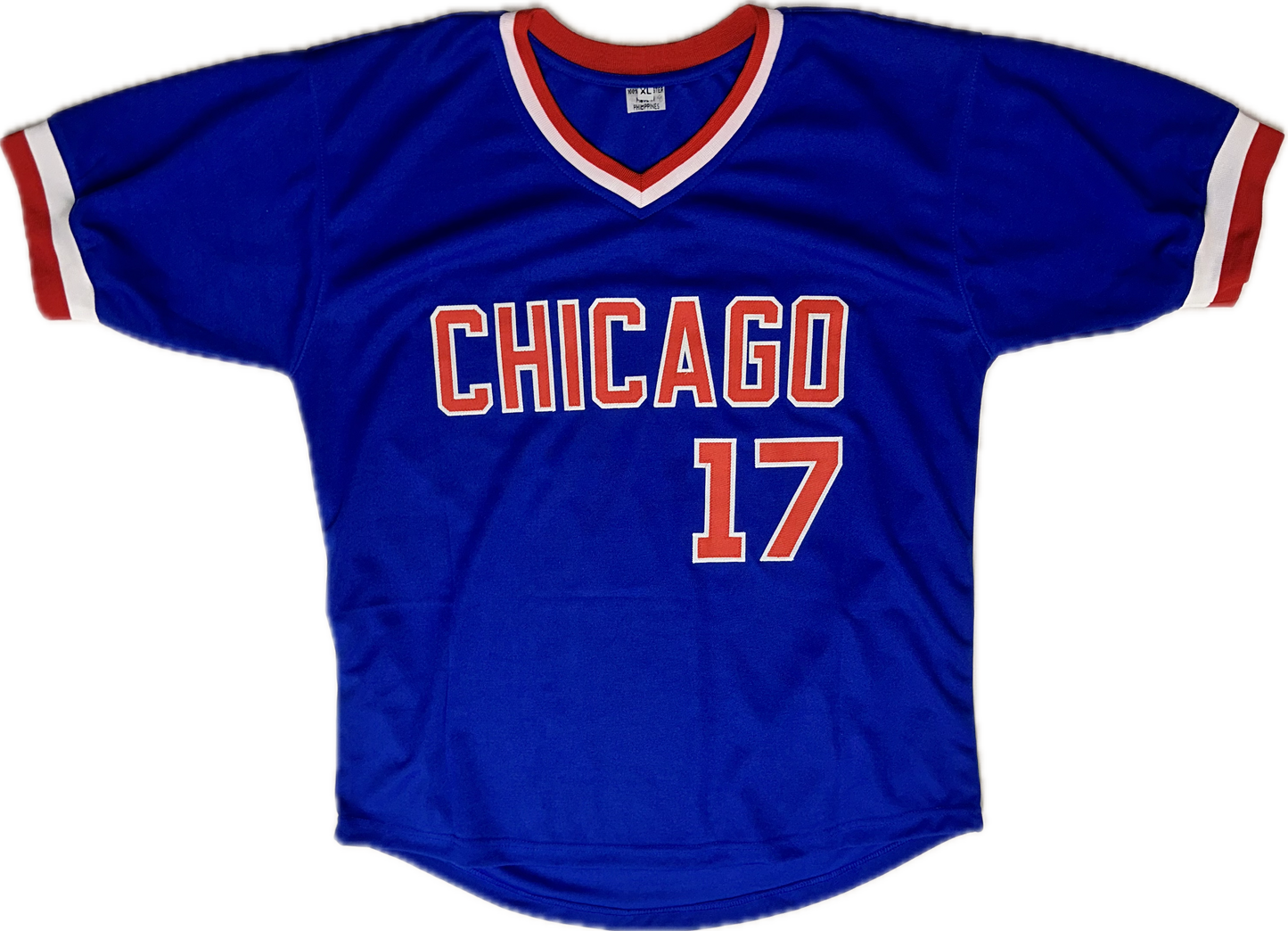 Mark Grace Custom Chicago Autographed Baseball Jersey (PIA/JSA)