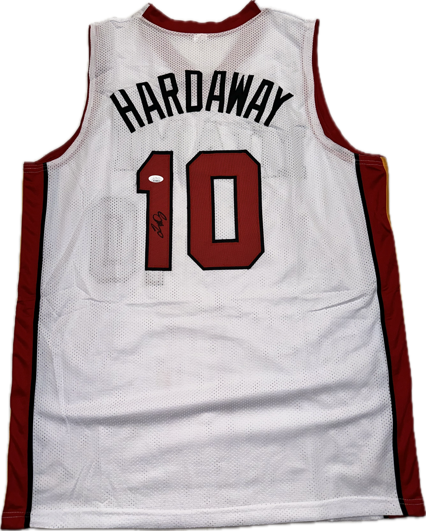 Tim Hardaway Custom Miami Autographed Basketball Jersey (PIA/JSA)