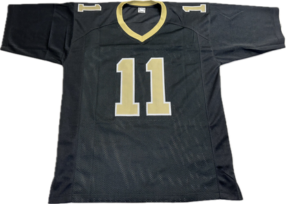 Deonte Harris Custom New Orleans Autographed Football Jersey (JSA)