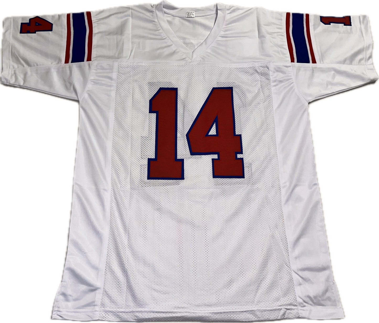 Steve Grogan Custom New England Autographed Football Jersey (JSA)