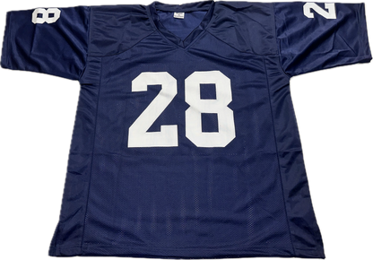 Rocky Bleier Custom Autographed Football Jersey (Beckett)