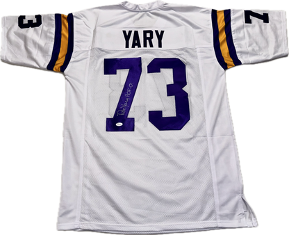 Ron Yary Custom Autographed Football Jersey (JSA)