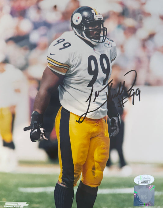 Levon Kirkland Green Bay Signed 8x10 Autographed Photo JSA