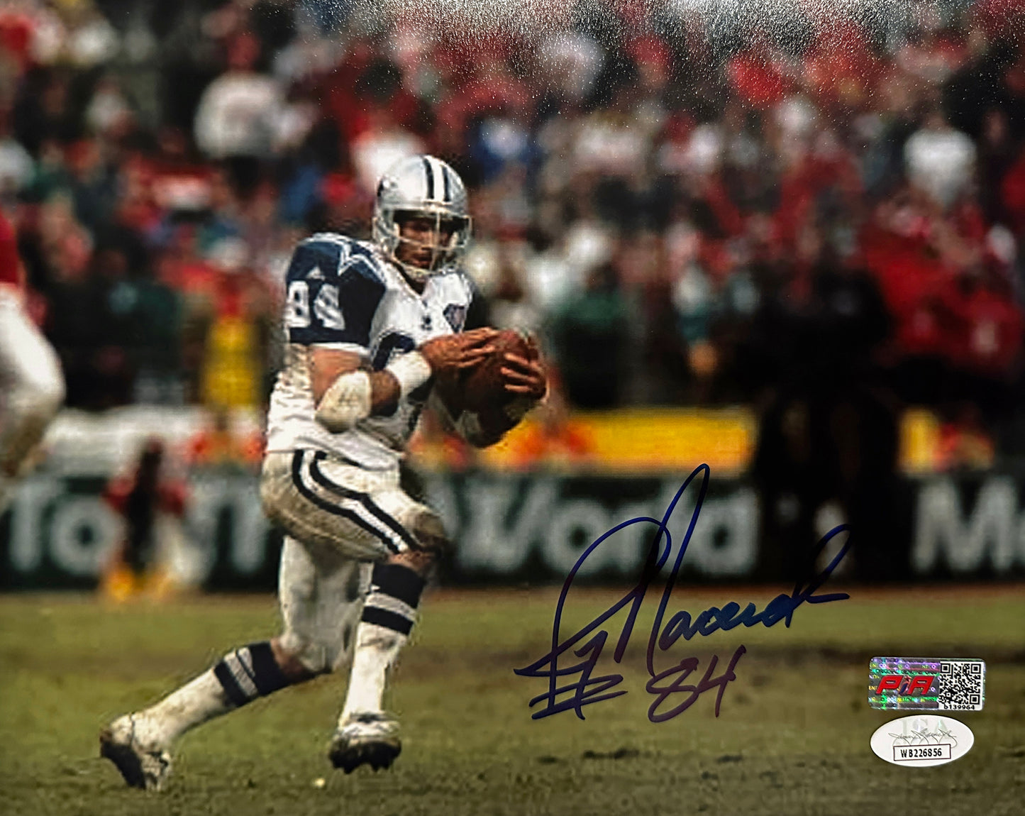 Jay Novacek Signed 8x10 Dallas Autographed Cowboys Photograph PIA