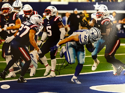 Hunter Luepke Dallas Signed 8x10 Autographed Photo Cowboys (PIA)