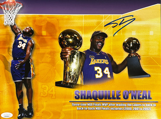 Shaquille O'Neal Signed Lakers 11x14 Autographed Photo Los Angeles (PIA)