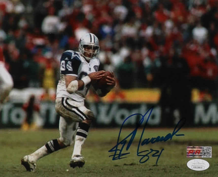 Jay Novacek Cowboys Autographed Photo 8x10 PIA