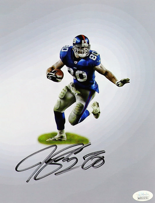 Jeremy Shockey New York Autographed Photo 8x10 JSA