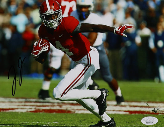 Jerry Jeudy Alabama Autographed Photo 8x10 JSA