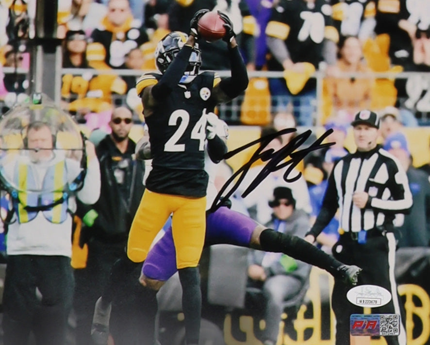 Joey Porter Jr Pittsburgh Autographed Photo 8x10 PIA