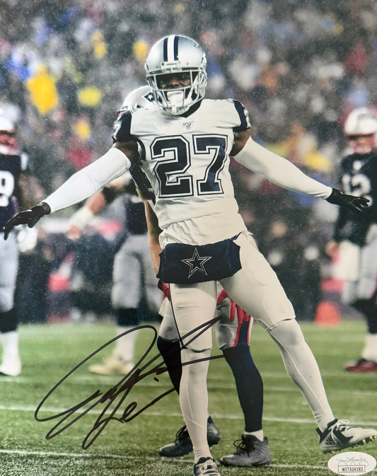 Jourdan Lewis Dallas Autographed Photo 8x10 JSA