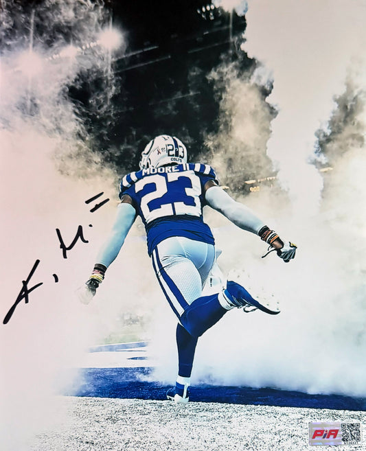 Kenny Moore Indianapolis Autographed Photo 8x10 PIA