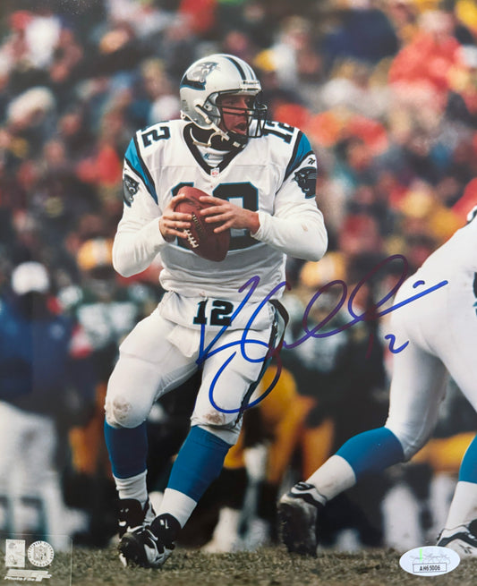 Kerry Collins Carolina Autographed Photo 8x10 JSA