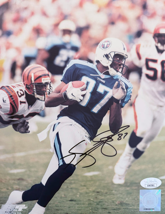 Kevin Dyson Tennessee Autographed Photo 8x10 JSA