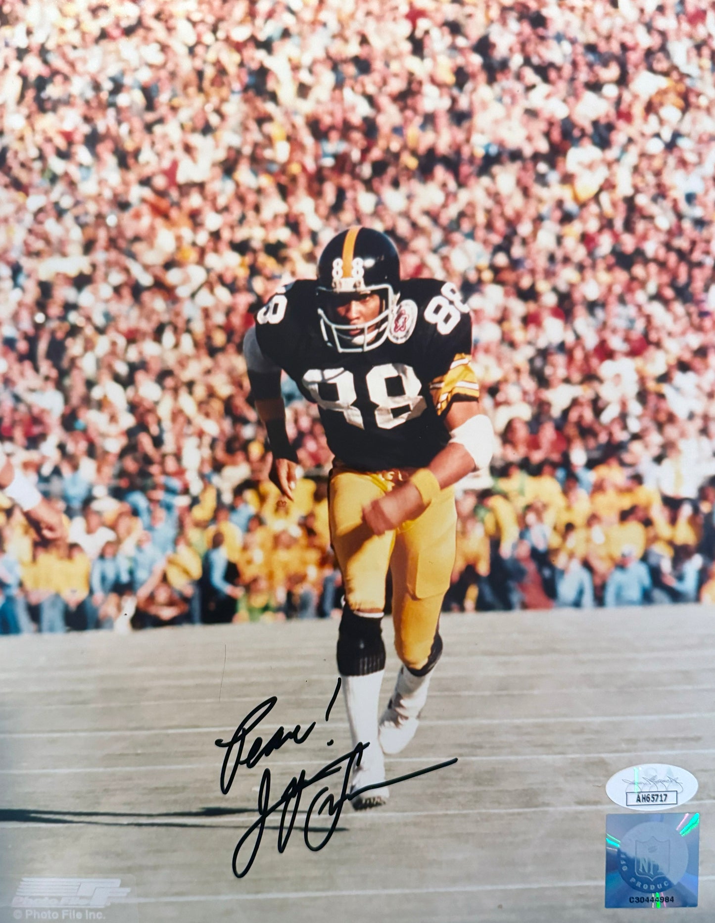 Lynn Swann Pittsburgh Autographed Photo 8x10 JSA